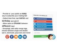 MailChimp Social WordPress 1.4.7 плагин wordpress