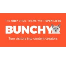 Bunchy 1.0.4 адаптивный шаблон wordpress