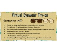 Virtual Eyewear Try-on 1.0 скрипт виртуальная примерка очков