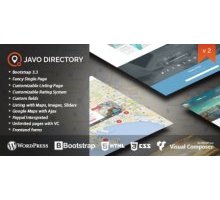 Javo Directory 2.3.1 адаптивный шаблон wordpress