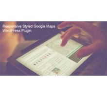 Responsive Styled Google Maps плагин карты wordpress