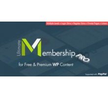 Ultimate Membership Pro WordPress Plugin плагин wordpress