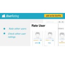 User Rating Review Add on for UserPro плагин wordpress