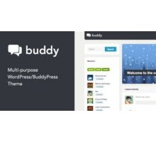 Buddy адаптивный шаблон тема wordpress