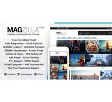MagZilla адаптивный шаблон тема wordpress