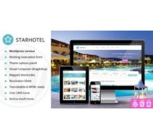 Starhotel адаптивный шаблон тема wordpress