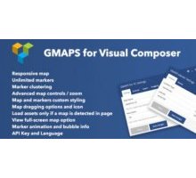 GMAPS for Visual Composer плагин wordpress