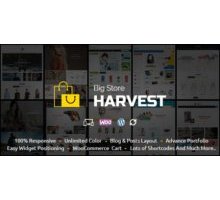Harvest шаблон тема wordpress