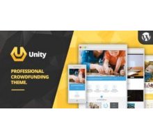 Unity шаблон тема wordpress