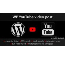 YouTube WordPress plugin 1.2.3 видео с YouTube
