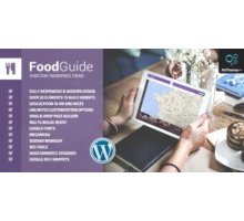 Food Guide адаптивный шаблон тема wordpress