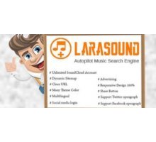 LaraSound музыкальная поисковая система