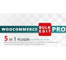 WooCommerce Bulk Edit PRO плагин wordpress
