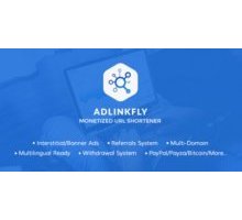 AdLinkFly скрипт монетизации коротких ссылок