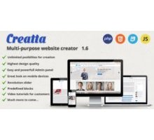 Creatta php скрипт конструктор сайтов