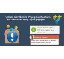 Visual Composer Popup Notifications плагин wordpress