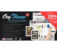 OXY WooCommerce шаблон тема wordpress