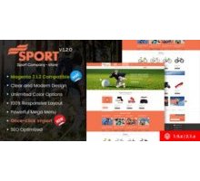 SM Sport адаптивный шаблон Magento