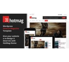 HotMag новостной шаблон тема wordpress