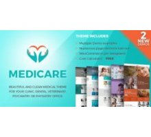 Medicare медицинский шаблон тема wordpress