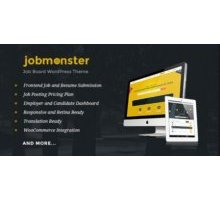 Jobmonster шаблон доска объявлений тема wordpress