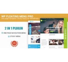 WP Floating Menu Pro плагин меню wordpress