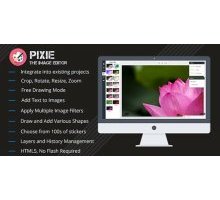Pixie скрипт онлайн редактора изображений