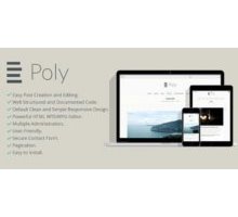 Poly скрипт блоггинг платформа