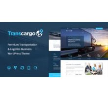 Transcargo адаптивный шаблон тема wordpress