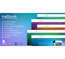 SNS Nova адаптивный шаблон Prestashop