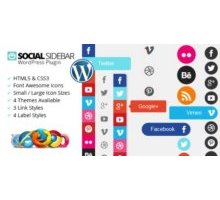 Social Sidebar плагин wordpress