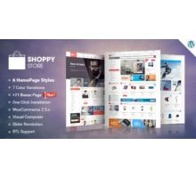 ShoppyStore адаптивный шаблон тема wordpress