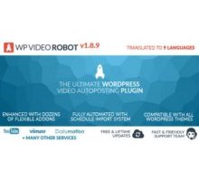 WordPress Video Robot плагин видео граббер