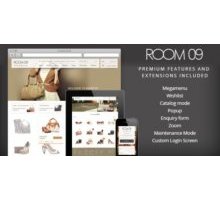 Room 09 Shop адаптивный шаблон тема wordpress