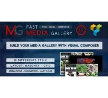 Fast Media Gallery For Visual Composer плагин wordpress