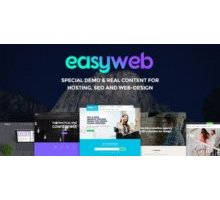 EasyWeb адаптивный шаблон тема wordpress