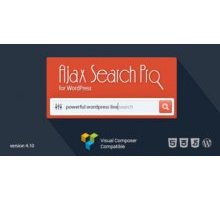 Ajax Search Pro for WordPress плагин поиска wordpress