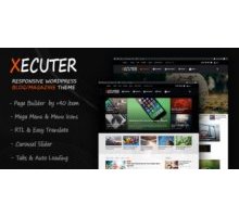 Xecuter адаптивный шаблон тема wordpress
