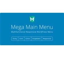 Mega Main Menu плагин мега-меню wordpress