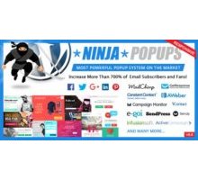 Ninja Popups плагин всплывающие popups окна wordpress