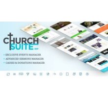 Church Suite адаптивный шаблон тема wordpress