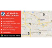 VC Multiple Map Location плагин карты wordpress