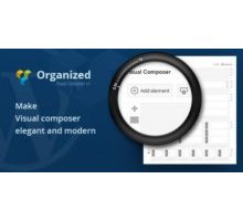 Organized Visual Composer плагин wordpress