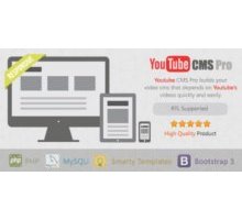 YouTube CMS Pro автонаполняемый видео сайт YouTube