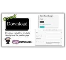Direct Download плагин загрузки Woocommerce