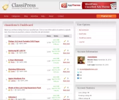 ClassiPress 3.5.1 rus тема доски объявлений wordpress