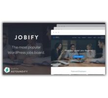 Jobify отзывчивый шаблон доска объявлений wordpress