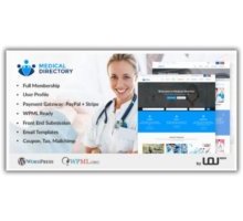Medical Directory отзывчивый медицинский шаблон wordpress