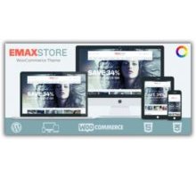 eMaxStore отзывчивый шаблон тема wordpress