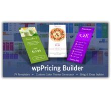 WPPricing Table Builder отзывчивый плагин wordpress